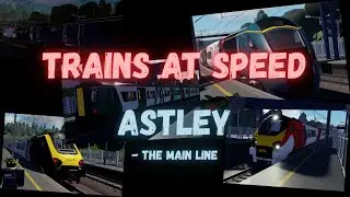Trains at Speed - Astley, The Main Line &brvbar; British Railway Roblox