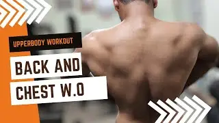 upperbody workout part 1: back and chest #backworkout #chestworkout #bodybuilding #bodyrecomp