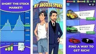 My Success Story business game (by RedLVL Ltd.) - Game Gameplay Trailer (Android, iOS) HQ