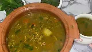 Easy chicken soup recipe for flu in this cold weather
