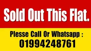 উত্তরা ১৩ নং সেক্টরে দক্ষিণ ও পশ্চিমমুখী ২২৫০ বর্গফুটের একটি কর্নার ফ্ল্যাট বিক্রি করে #spl #reale