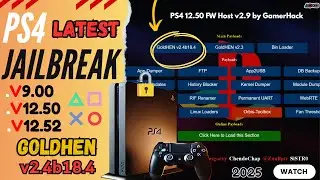 PS4 последний джейлбрейк 9.00 до 12.52 GoldenHen V2.4b18.4