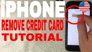 ✅  How To Remove Credit Card From iPhone 🔴