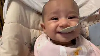 Day 23 of My 6 month Baby Amaira Food Journey | What She Eats in a Day | Baby Massage Bath Routine