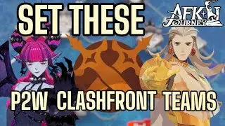 MY P2W CLASHFRONT Teams + F2P Team Changes in AFKJourney