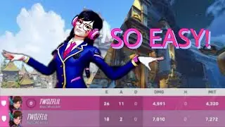 Something that never happened again | Competitive with Dva (overwatch 2)