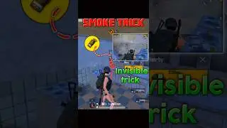 😱 1000 IQ Smoke tricks ✅ invisible tricks #bgmitipstricks  #youtubemb #pubgtricks #bgmitricks