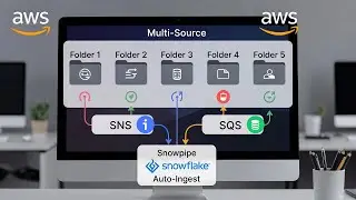 Snowflake Snowpipe Tutorial: Auto-Ingest from AWS S3 with Multiple Sources & Dedicated Pipes