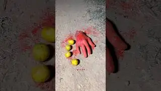 POV: Hanuman Bhakt  Crushed Ghost Lemon 🍋 And Ghost Hand 😬👻 | Hanuman | #ghost #bhoot #trending
