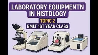 Laboratory equipment in Histology | Topic 2 | BMLT 1st Year Class
