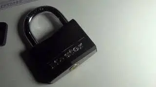 Master Lock 9150DBLK Hardened Security Level 5 Steel Shed Storage 50mm Shackle Padlock
