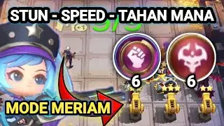 FIX COMBO LAYLA SKILL 3 MODE MERIAM ~ 6 ABYSS 6 WRESTLER MAGIC CHESS MOBILE LEGENDS