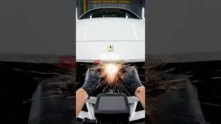 Ferrari 296 GTB Assetto Fiorano Restoration  Rebuilding a Track #Ferrari296GTB #restoration #shorts