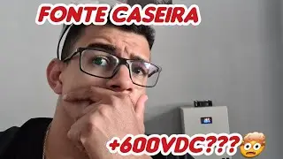 Fonte caseira 0-600VDC. Teste r&aacute;pido! 