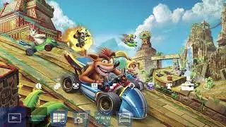 Crash Team Racing Nitro Fueled Dynamic PS4 Theme | Free PS4 Theme