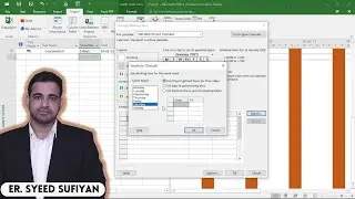 MS Project 2019 - Create a Project Calendar