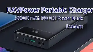 Best Power Bank || RAVPower Portable Charger 20000 mAh PD 3.0 || London