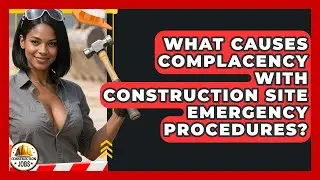 What Causes Complacency With Construction Site Emergency Procedures? - Construction Jobs