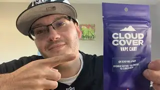 Cloud Cover Cannabis Vape Cartridge Review Ft. The Queso Blanco Strain at High Profile Dispensary
