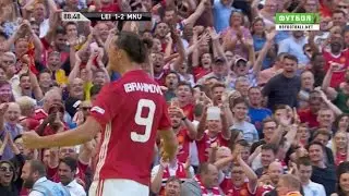 Zlatan Ibrahimović Vs Leicester City (Community Shield) HD 1080i by SagimbaevVideo