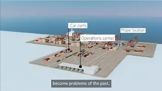 Advanced video analytics for maritime ports