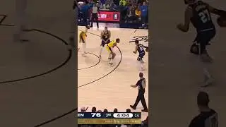 Jamal Murray showcases his mid air acrobatics as he spins to find The Joker!#KiaTipOff22 on ESPN