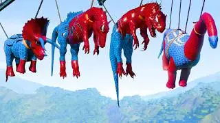 All New Custom Dinosaurs Transformed Jurassic World Evolution Big Epic Dinosaur Moments Collection