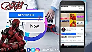 Add Watch Video Button To Your Facebook Page | Dr. K Tech Specialist
