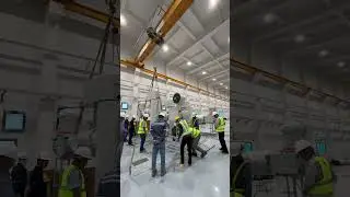 GIS bay connection #gis #highvoltage #switchgear #circuitbreaker #substationinsider