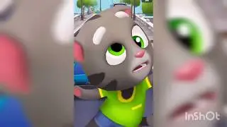 Кот Том играем вместе / talking cat Tom