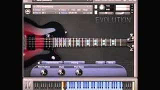 Evolution Electric Guitar-Strawberry