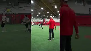 Indoor Training!  Catch and Go Rapid Fire #softballdrills #softballcoach
