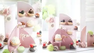 DIY Dessert Display - DOLLAR STORE!