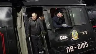 Паровоз ЛВ-0165 с 