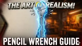 Shiny Metal Wrench Drawing | Pencil Shading Tricks
