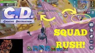 Creative Destruction Gameplay PC | Solo Win + Clutch Squad Dub = PRO | #4