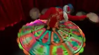 Mohamed Ghareb Tanoura Dancer on TV راقص التنورة