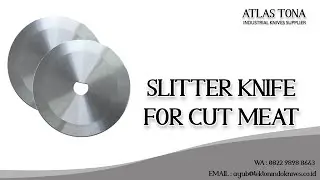 PISAU INDUSTRI SLITTER KNIFE FOR CUT MEAT