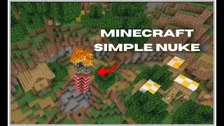 Easy Simple Minecraft Nuke/Missile (Tutorial)