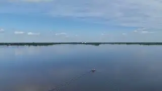 Burgumermeer (Burgumerlake) in Friesland, the Netherlands