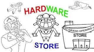 DERRICKMAN GOES TO THE HARDWARE STORE ANIMATIC