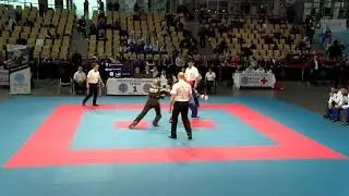 Federica Trovalusci v Anna Sophie Kreis WAKO European Championships 2018
