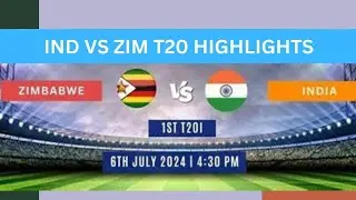 india vs zimbabwe 2024
