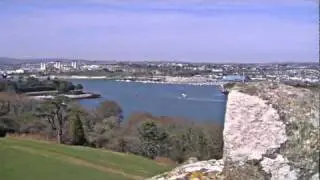 Mount Edgcumbe Folly & Views Of Plymouth Sound (HD)