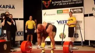 Stefan Huld&eacute;n marklyft 335 EM -09