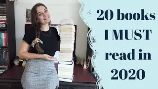 2020 TBR // Here are 20 books I MUST read in 2020