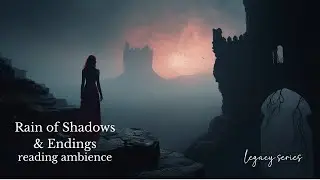 Rain of Shadows & Endings 📚 Dark Fantasy Ambience | Cinematic Music for Reading