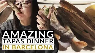 AMAZING TAPAS DINNER IN BARCELONA: Popular & Cosy Tapas Restaurant for tourists in Barcelona Spain