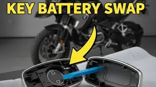 DEAD KEY? BMW R 1300 GS Key Fob Battery Replacement (EASY DIY)