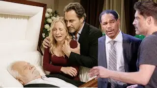 Eric had a heart attack and passed away, Quinn returned to claim the property B&B Spoilers